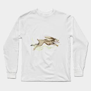 Running rabbit Long Sleeve T-Shirt